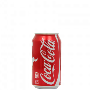 Coca cola en lata