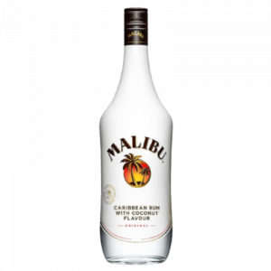 Ron caribeño con coco Malibu