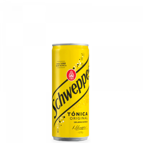 Tónica schweppes original lata 33cl