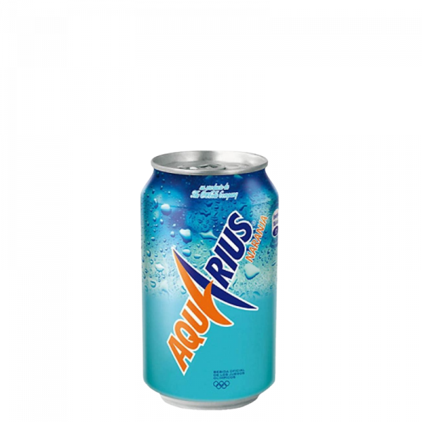 Aquarius Naranja en lata